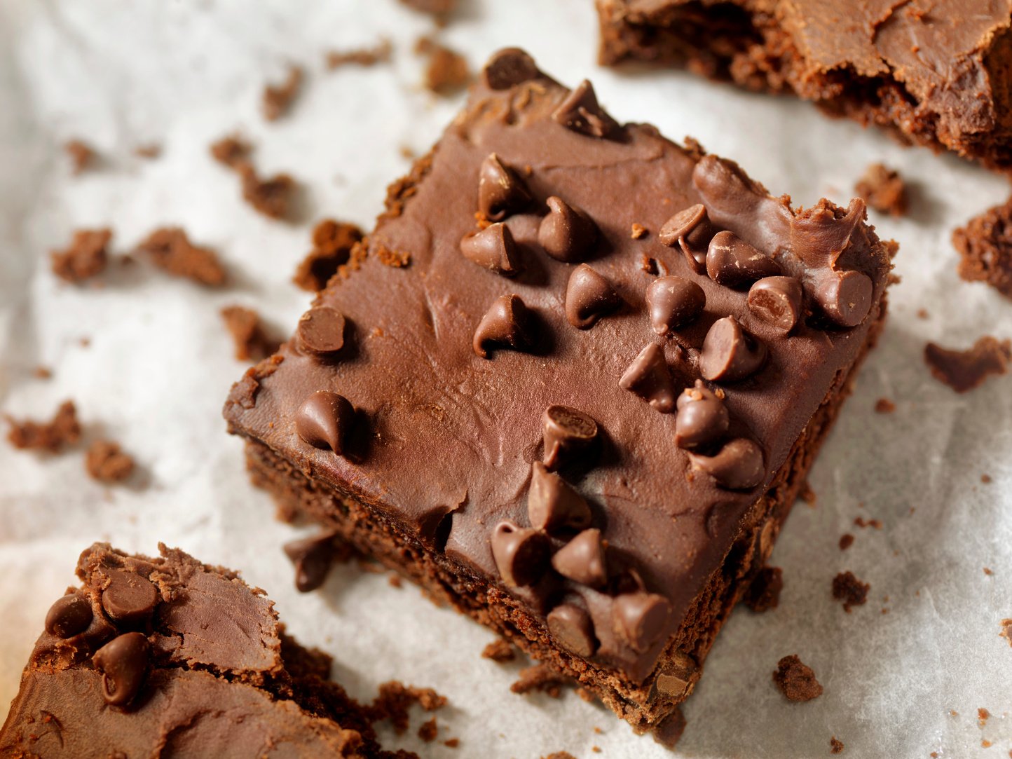 Chocolate Chip, Fudge Brownies